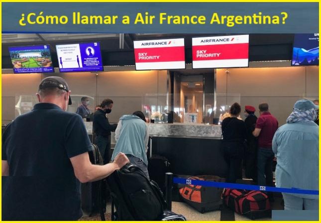 Air france Teléfono Argentina